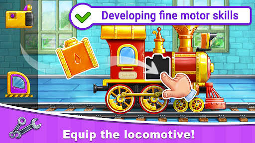 Train Games for Kids: station screenshot 1