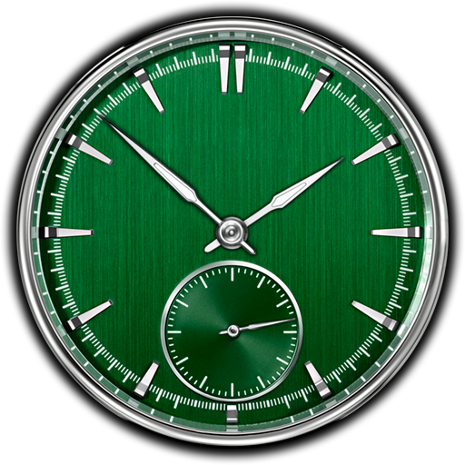 Luxury clock icon