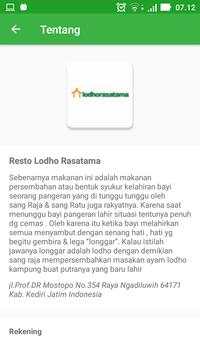 Resto Lodho Rasatama screenshot 2