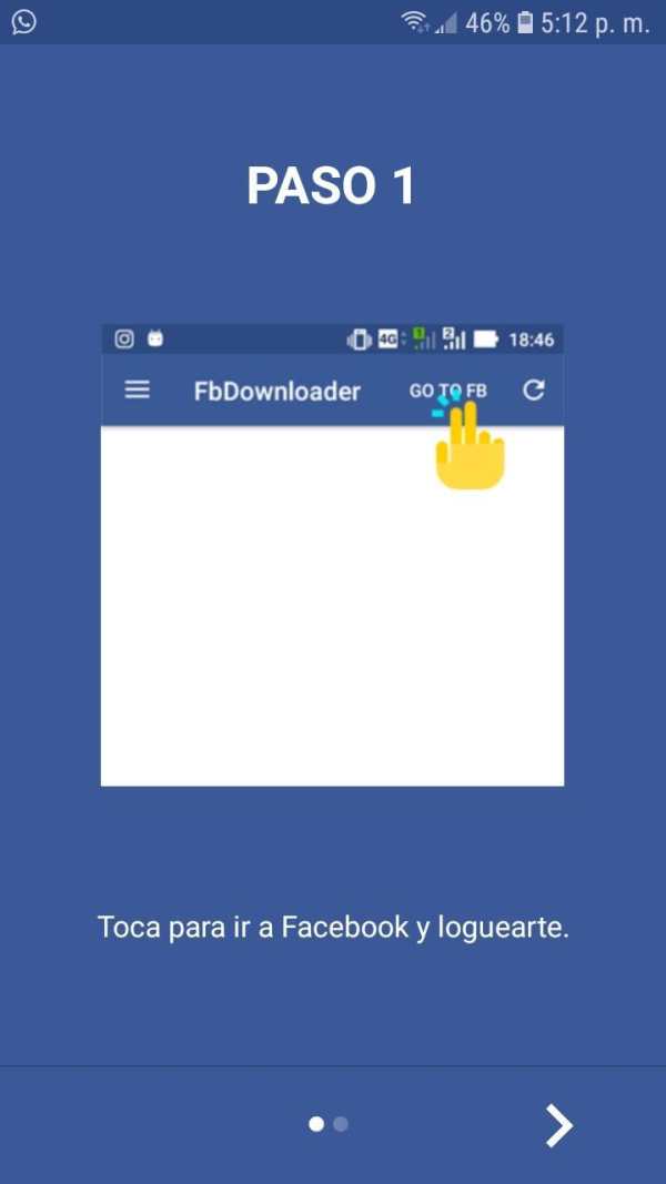 Descargar Videos de Facebook screenshot 1