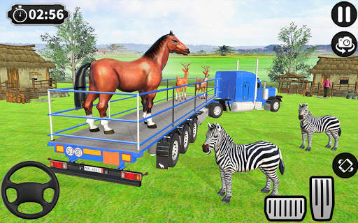 Farm Animal Truck Transport Simulator screenshot 2