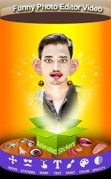 Funny Photo Editor Video screenshot 7