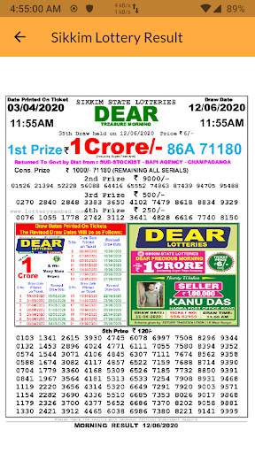 Sikkim Lottery Result screenshot 4