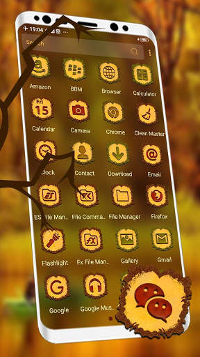 Yellow River Boating Launcher Theme screenshot 2