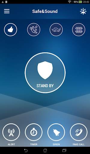Smart Safe & Sound Panic app screenshot 1