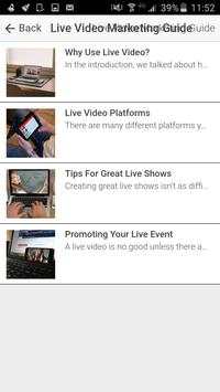 Live Video Marketing screenshot 1