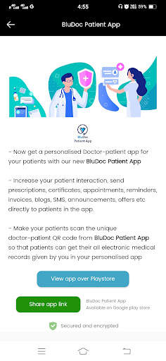 BluDoc : e-prescription app screenshot 6