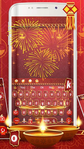 Happy Diwali 2018 Keyboard Theme screenshot 2
