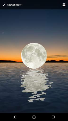 Moon Over Water Live Wallpaper screenshot 7