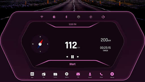 Drive Safe : Car Launcher screenshot 4