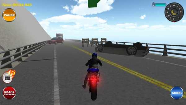 Moto Jump Traffic Racing screenshot 5