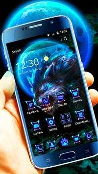 Night blood wolf king theme screenshot 3