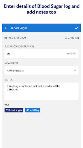 Blood Sugar Log – Diabetes Tracker screenshot 5
