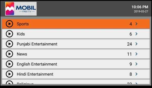 Mobil Free TV BOX APP screenshot 2