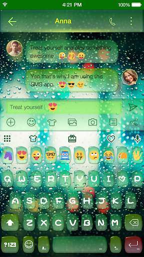 Glass Water Keyboard Theme screenshot 7
