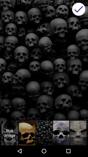 Scary Skull Lock Screen 7 تصوير الشاشة