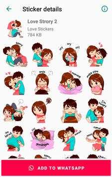 Love Story Stickers screenshot 3
