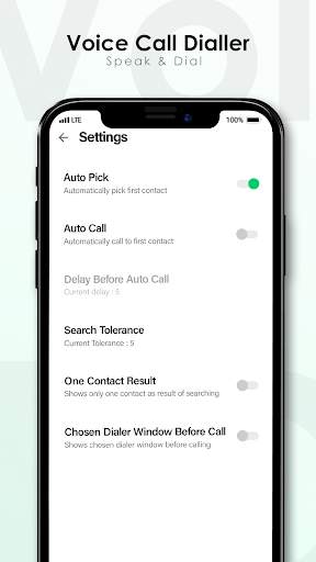Voice Call Dialer : Voice Dial 5 تصوير الشاشة