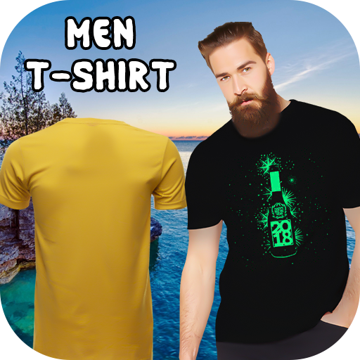 Man T-Shirt Photo Suit : Cut Paste Photo Editor أيقونة
