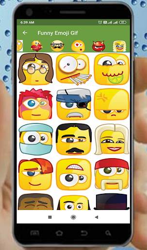 Funny Emoji Gif स्क्रीनशॉट 7