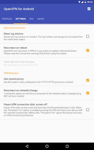 OpenVPN for Android screenshot 11