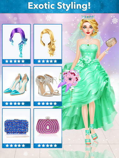 Ice Princess Wedding Dress Up screenshot 11