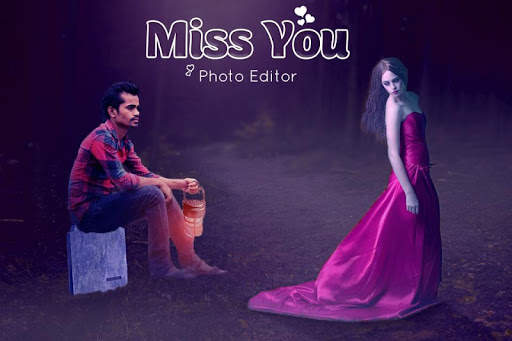 Miss You Photo Editor screenshot 1