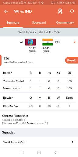CricFan - Cricket Live Scores screenshot 4