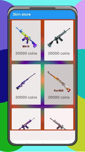 gun skin and tools PabgM स्क्रीनशॉट 2