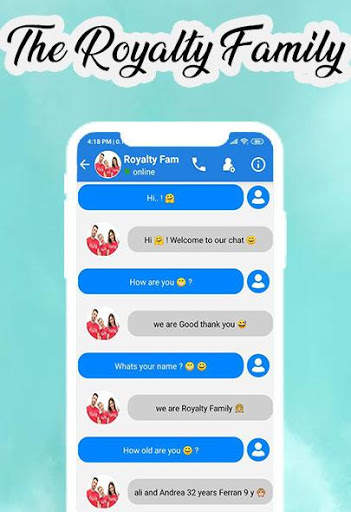The Royalty Family Call and Chat Simulator screenshot 2