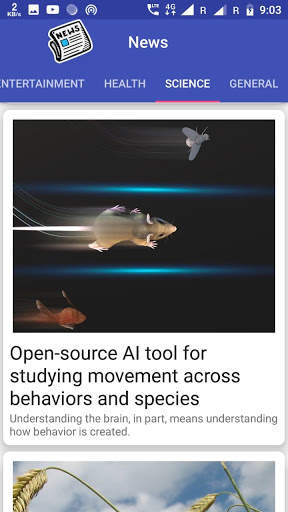 News App screenshot 1
