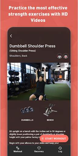 Fitbod Workout & Fitness Plans screenshot 4