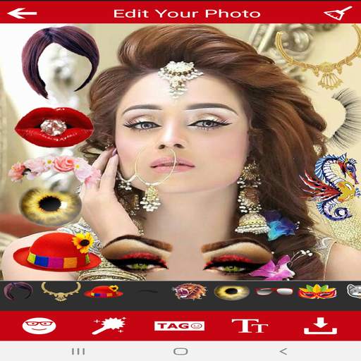 Girls Makeup Photo Editor Women Face Makeup screenshot 3