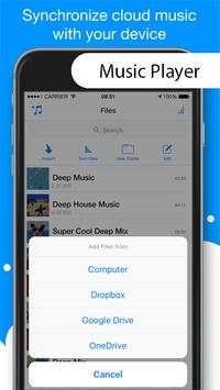 Musicloud MP3 and FLAC Music Player screenshot 3