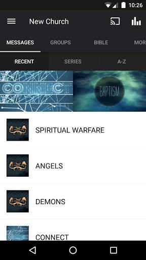 New Church App screenshot 1