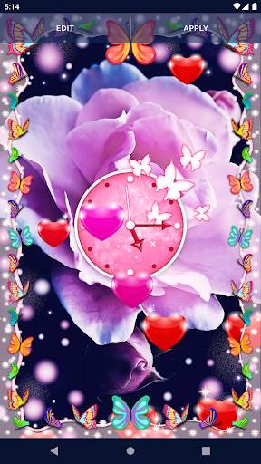 Sweet Love Live Wallpaper screenshot 2