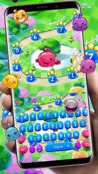 Tema Keyboard Cute Candy screenshot 1