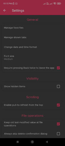 XFile Manager Lite screenshot 4