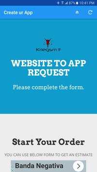 Create ur APP скриншот 1