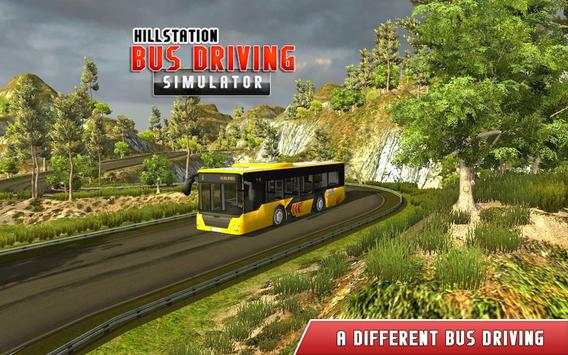 Hill climb bus driving : mountain bus simulator screenshot 5