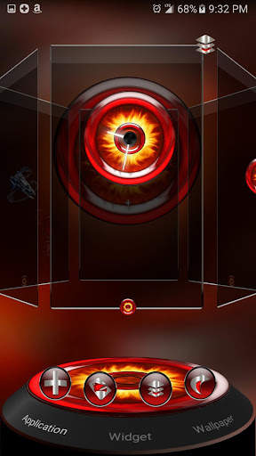 Solara: Next Launcher theme 3D screenshot 3