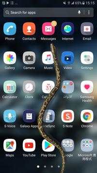Snake On Screen 3D Pro - Snake in Phone Funny Joke screenshot 2