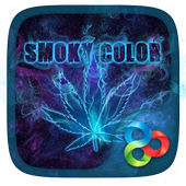 Smoky Color 3D Go Launcher Theme icon