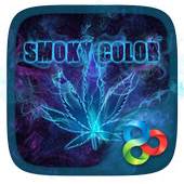 Smoky Color 3D Go Launcher Theme v1.0
