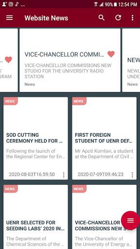 UENR Noticeboard screenshot 4