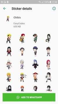 Stickers Naruto screenshot 2