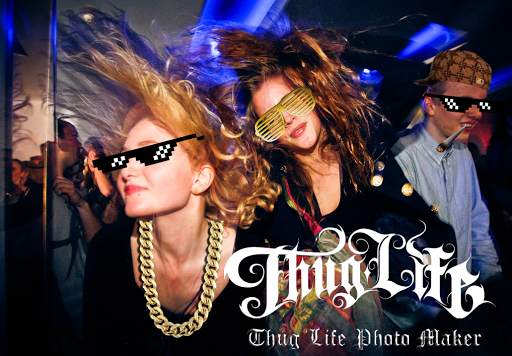 Thug Life Photo Maker 3 تصوير الشاشة