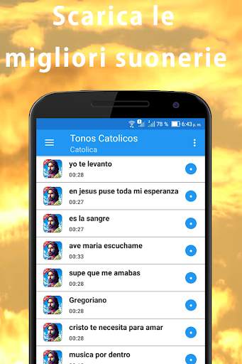Suonerie cristiane cattoliche screenshot 3