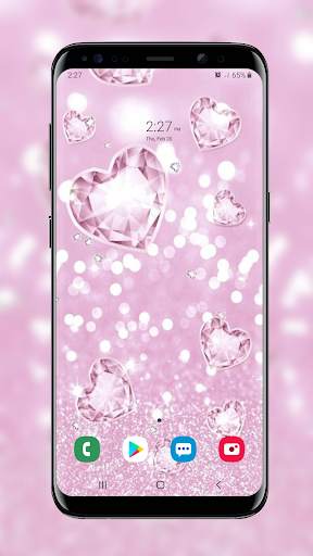 Pink Glitter Wallpapers screenshot 8