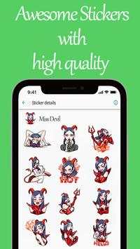 Sticker for WahtsApp Stikers - WASticker screenshot 4